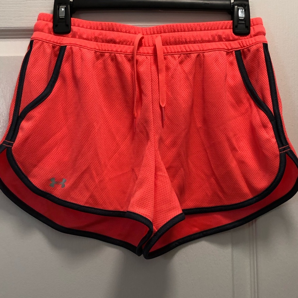 Bright Pink/Coral Athletic Shorts